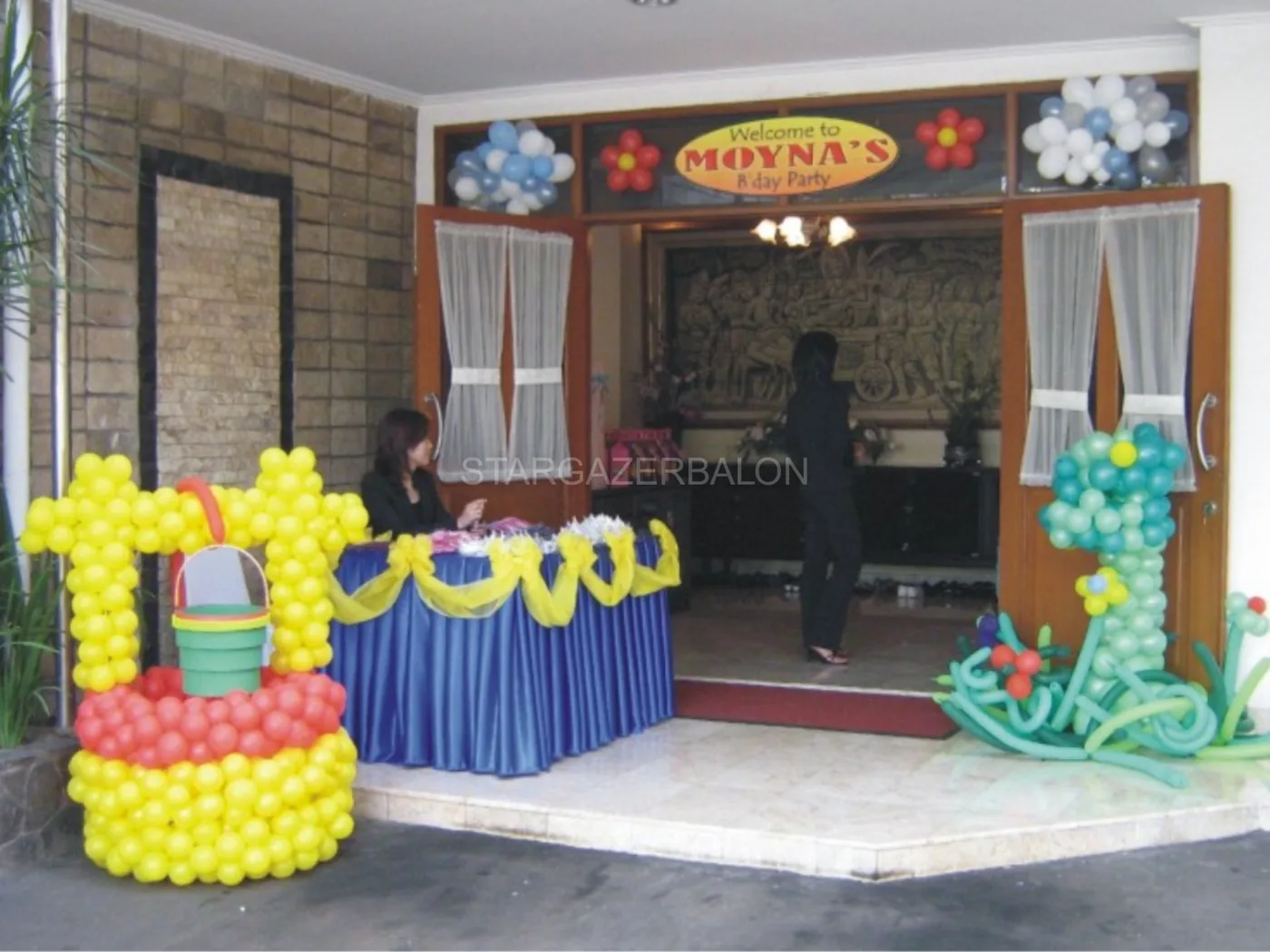 Dekor Balon Bday Party Moyna 2