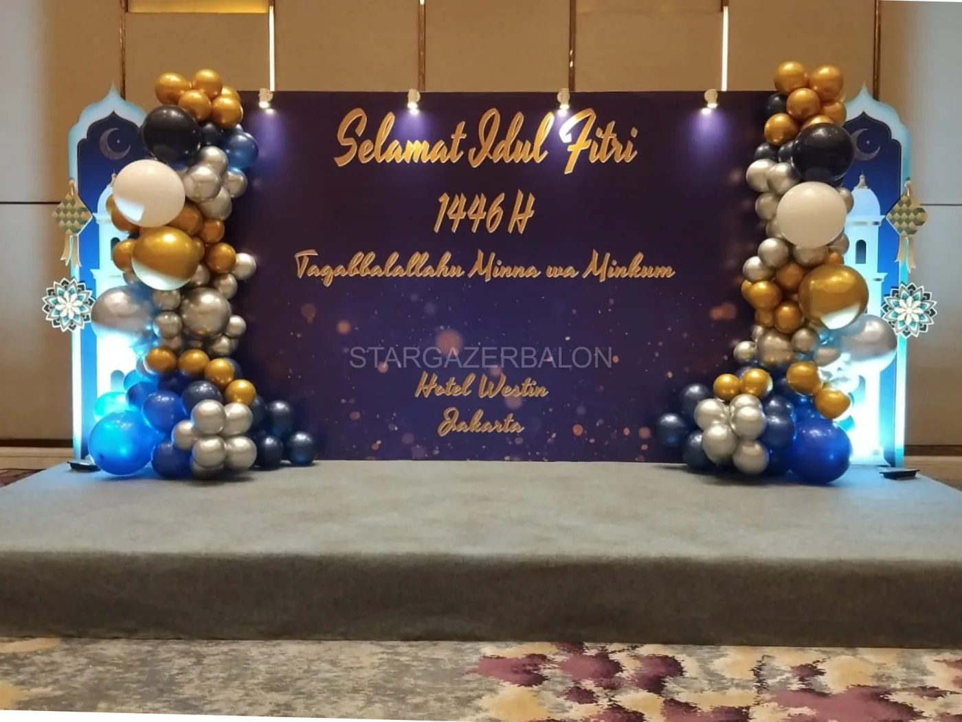 Dekor Balon Idul Fitri The Westin